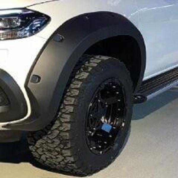 Mercedes X-Class Uyumlu Çıkıntılı Civatasız Çamurluk Kaplama Çift Depo Dodik - Image 1