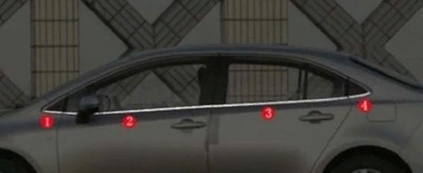 Toyota Corolla 2019+ Cam Nikelajı - Image 1