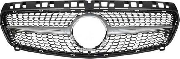 Mercedes W176 2012-2015 A Serisi Uyumlu Panjur Diamond - Gri - Image 1