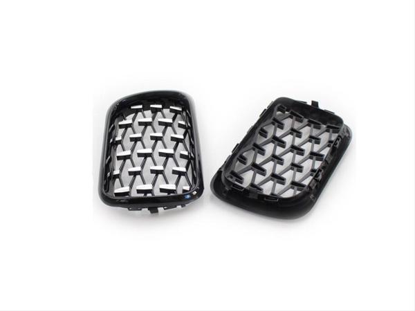 Bmw 3 Serisi E36 1997-1999 Uyumlu Dıamond  Panjur ( Böbrek ) Pıano Black  Çerçeve - Image 1