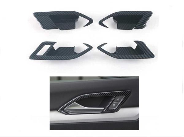 Volkswagen Golf 8 Uyumlu İç Kapı Açma Kolu Kaplama / Karbon - Image 1