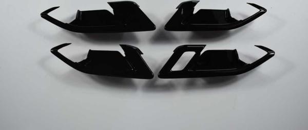 Volkswagen Golf 8 Uyumlu İç Kapı Kolu Kaplama / Piano Black - Image 1