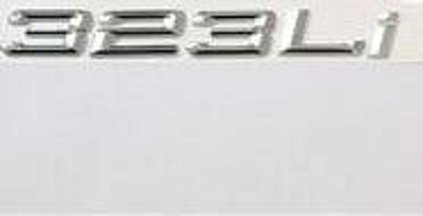 323Lİ Krom Bagaj Logosu (AL-29) - Image 1