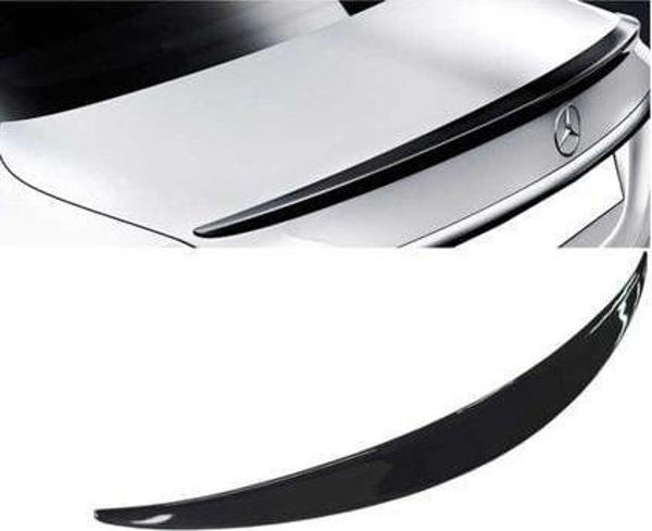 Mercedes W213 2016-2019 E Serisi Uyumlu Amg Spoiler Parlak Siyah - Image 1