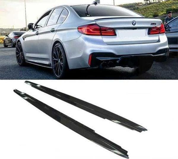 Bmw 5 Serisi G30 2017+ Marşpiyel M Performance Piano Black - Image 1