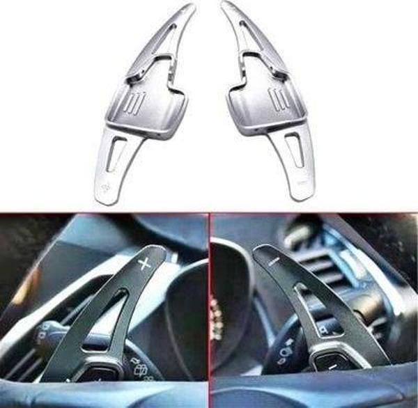 Ford Focus 2015-2019 Paddle Shift Silver (F1 Vites Pedal Kulakçığı) - Image 1