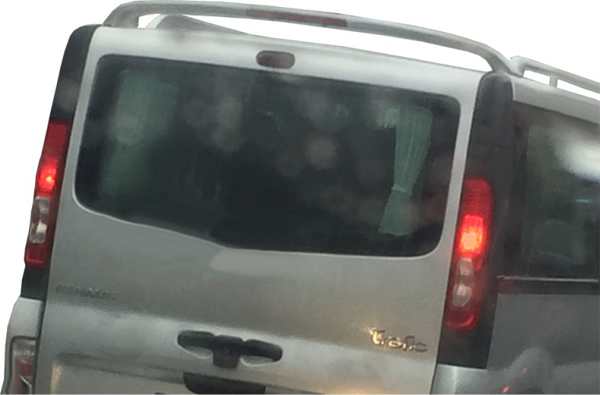 Renault Trafic Işıklı Tavan Spoiler Boyalı - Image 1