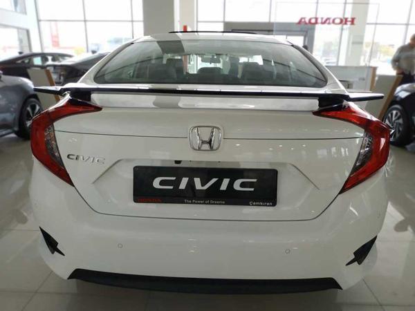 Honda Civic Fc5 2016-2020 Bagaj Üstü Spoiler (Çıkıntılı Model Boyasız) - Image 1