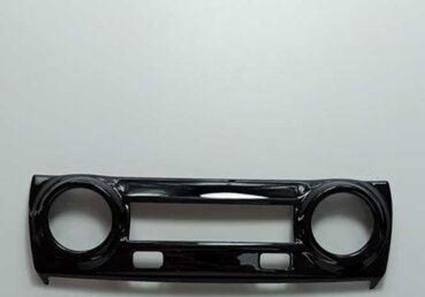Hyundai Kona Klima Düğme Kaplama - Piano Black - Image 1