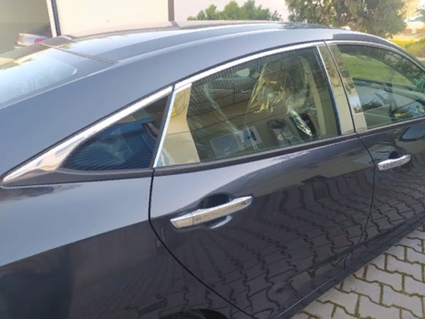 Honda Civic Fc5 2016-2020 Kapı Direk Kaplama Krom - Image 1