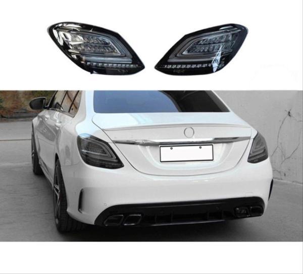 Mercedes W205 C Serisi (2015-2018) Arası Uyumlu Led Stop / Smoke - Image 1