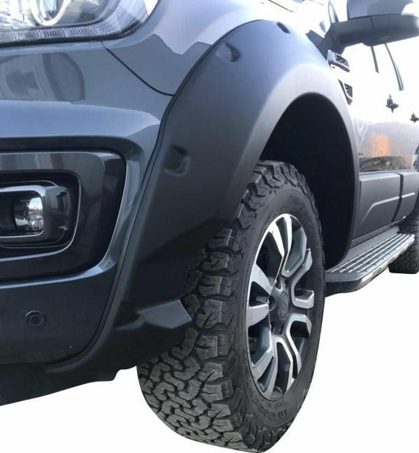 Ford Wildtrack 2019 Sensörlü Çıkıntılı Civatasız Çamurluk Kaplama Dodik - Image 1