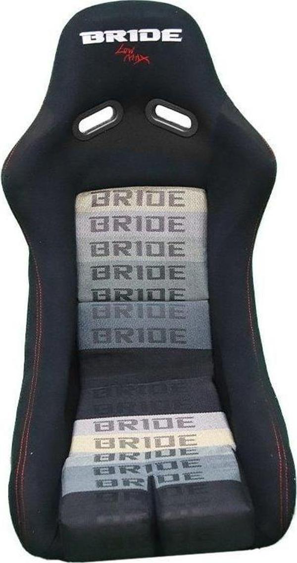 Bride Low Max Siyah Spor Koltuk Yarış Koltuğu - Image 1
