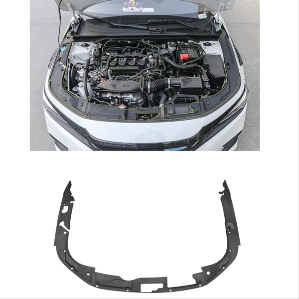 Honda  Civic FE1 2022 Uyumlu Çamurluk Üst İç Koruma Kaplaması - Image 1