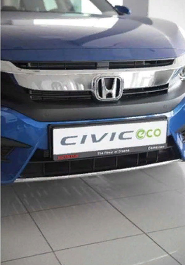 Honda Civic Fc5 2016-2020 Ön Tampon Alt Nikelajı Tekli - Image 1