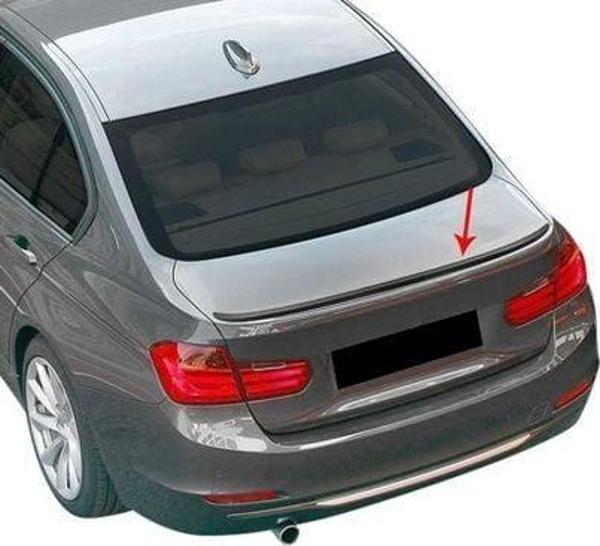 Bmw 3 Serisi 2012-2018 F30 Mp Spoiler Parlak Siyah - Image 1