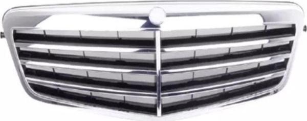 Mercedes W212 E Serisi (2009-2013) Arası Makyajsız Kasa Uyumlu Panjur Krom - Image 1
