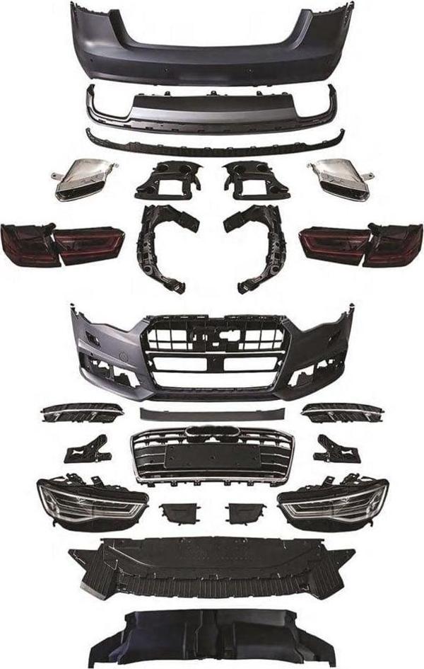 Audi A6 To A6 Upgrade Full Set Body Kit - Image 1