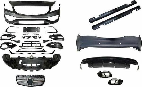 Mercedes W117 CLA 45 Uyumlu Full Body Kit 2013-2018 - Image 1