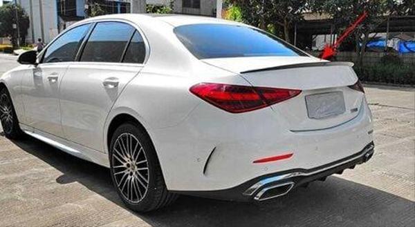 Mercedes W206 C Serisi 2021+ Uyumlu Amg Spoiler Parlak Siyah - Image 1