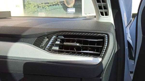 Ford Focus 2019+ Menfez Kaplama Karbon 2 Parça (abs) - Image 1