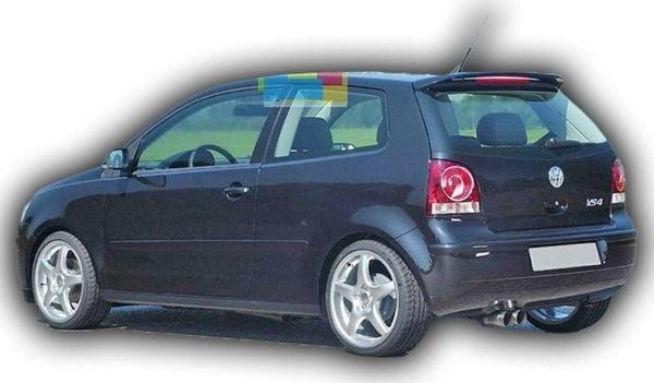 Volkswagen Polo 1998-2002 HB Işıklı Spoiler Boyasız - Image 1