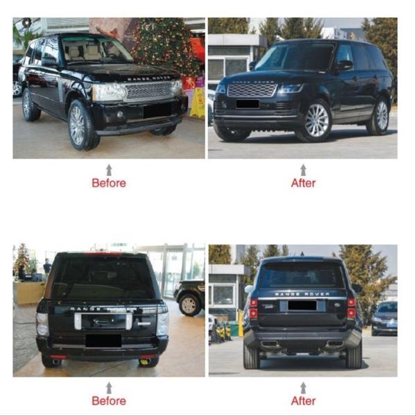 Land Rover RR Vogue (2002-2011) Arası Uyumlu 2018+ Facelıft Body Kit - Image 1