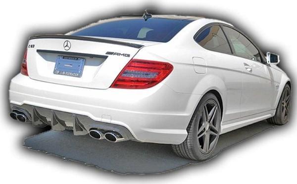 Mercedes C-Serisi W204 Uyumlu Coupe Spoiler Boyalı - Image 1