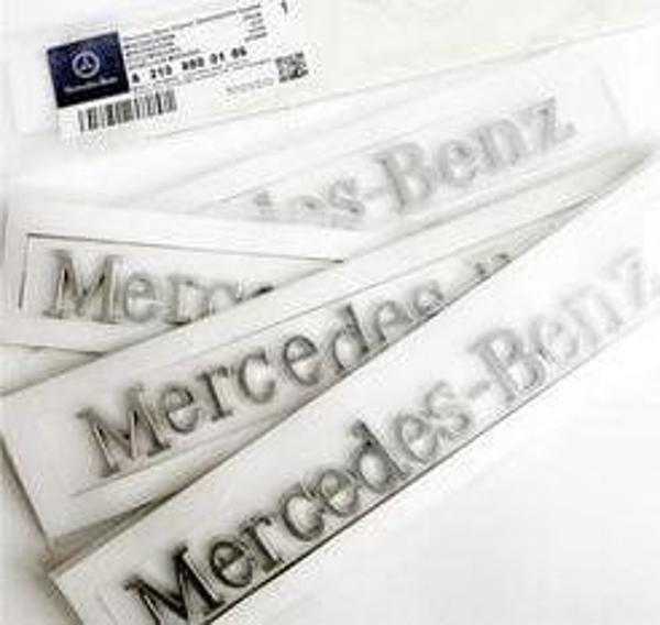 Mercedes-Benz Uyumlu Krom Bagaj Logosu (AL-66) - Image 1