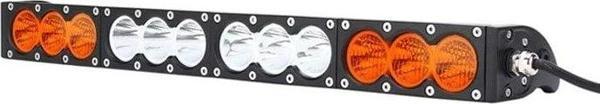 120W 56cm Düz Üniversal Yayıcı Delici Turuncu Beyaz Led Bar - Image 1