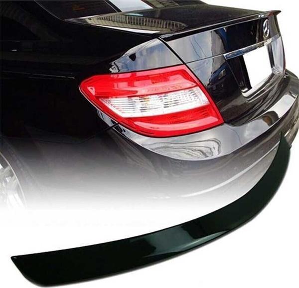 Mercedes W204 Uyumlu Düz Model SpoilerBoyalı Fiber - Image 1