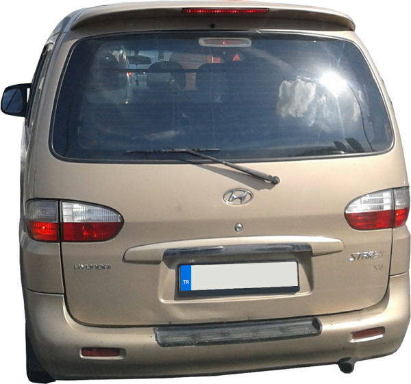 Hyundai Starex Işıklı Uzun Şase Anatomik Spoiler Boyalı - Image 1