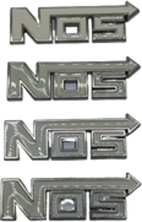 Nos Bagaj Logosu 4Lü Beyaz - Image 1