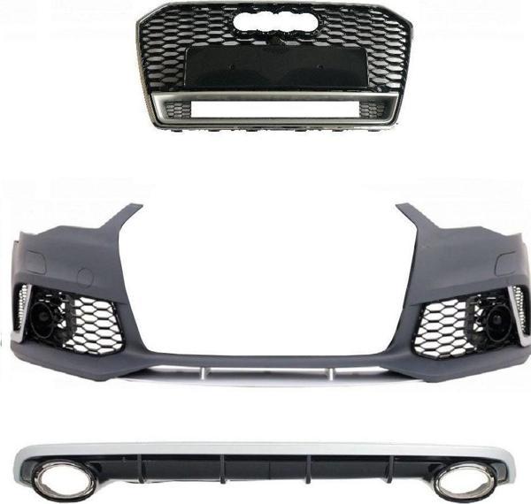 Audi A6 2014-2018 Arası Uyumlu RS6 Body Kit - Image 1