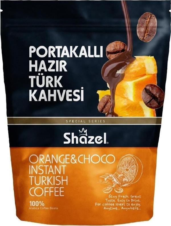 Shazel Portakallı Hazır Türk Kahvesi 200 G - Image 1