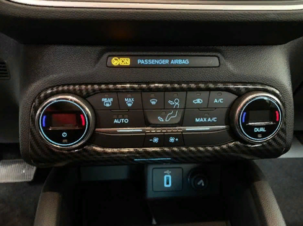Ford Focus 2019+ Klima Panel Kaplama Karbon (abs) - Image 1