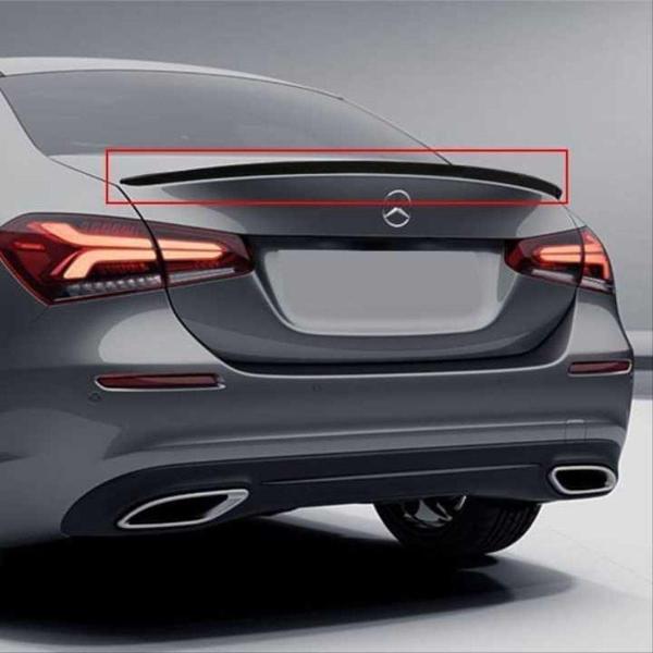 Mercedes W177 2016+ A Sedan Uyumlu Serisi Spoiler Parlak Siyah - Image 1