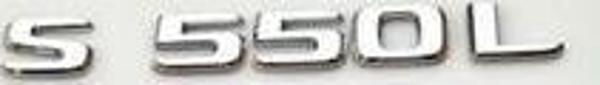 S550L Krom Bagaj Logosu (AL-65) - Image 1