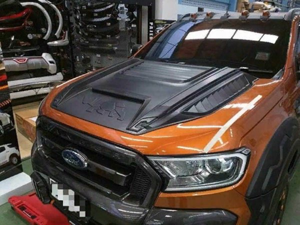 Ford Ranger 2012+ Kaput Üst Koruma Geniş Model - Image 1