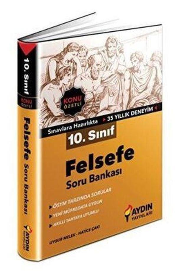 10. Sınıf Felsefe Konu Özetli Soru Bankası - Aydın Yayınları-Eğitim - Image 1