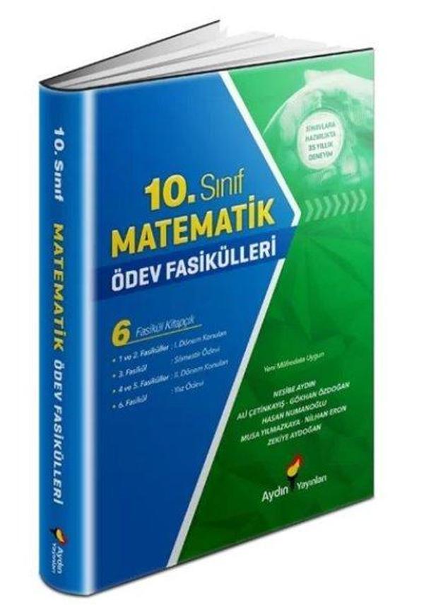 10. Sınıf Matematik Ödev Fasikülleri - Aydın Yayınları-Eğitim - Image 1