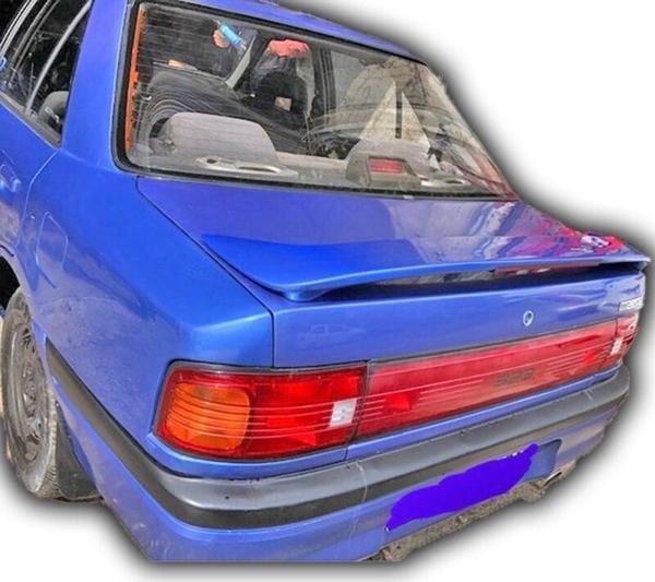 Mazda 323 1990 - 1997 Işıklı Spoiler Boyalı - Image 1