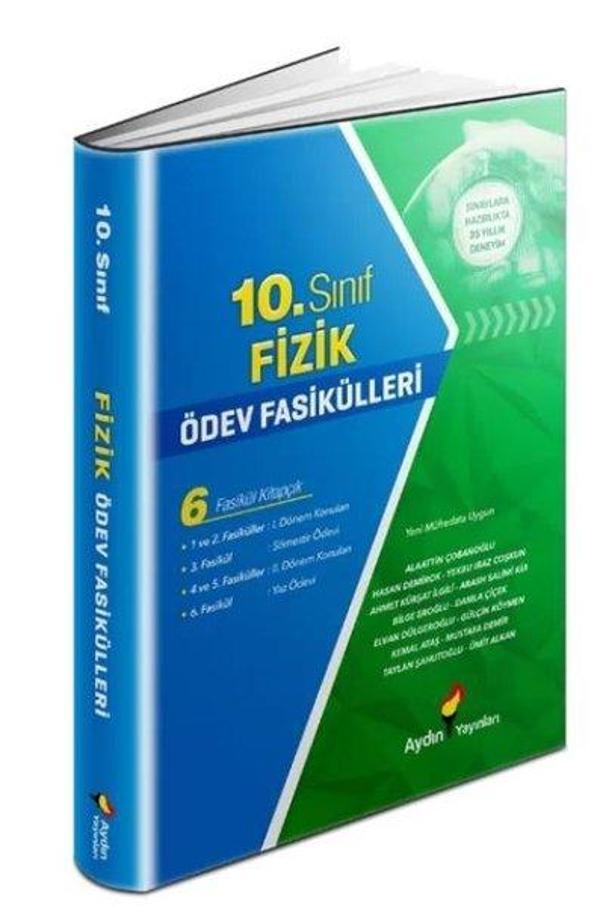 10. Sınıf Fizik Ödev Fasikülleri - Aydın Yayınları-Eğitim - Image 1