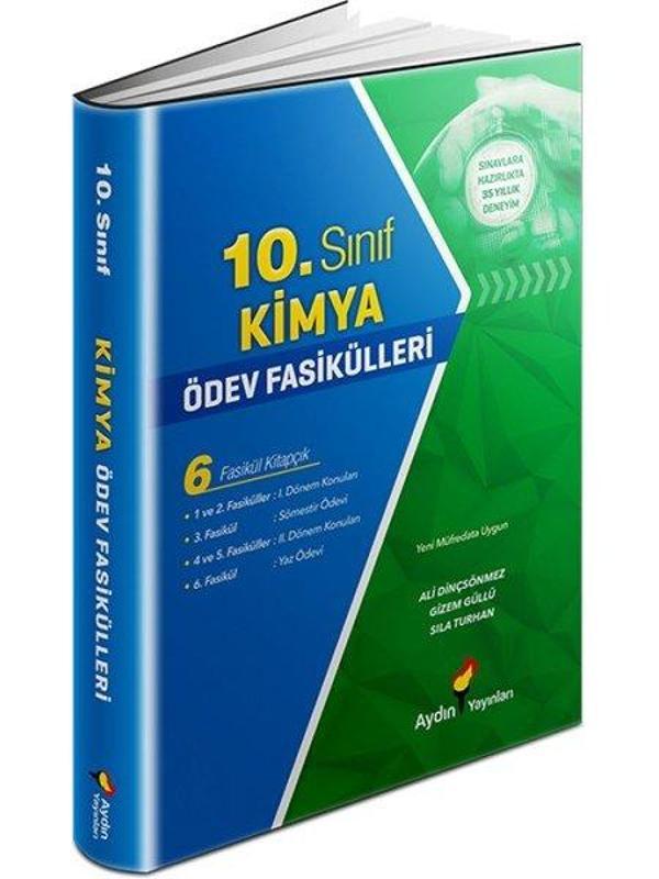 10. Sınıf Kimya Ödev Fasikülleri - Aydın Yayınları-Eğitim - Image 1