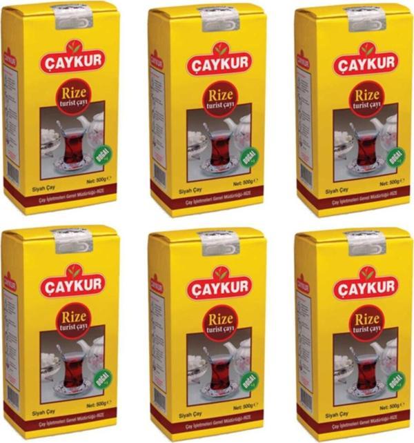 Çaykur Rize Turist Çayı 500 Gr - 6 Adet - Image 1