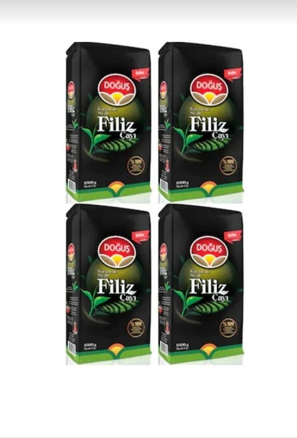 Doğuş Karadeniz Filiz 1 kg 4'lü Çay - Image 1