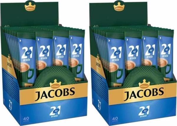 Jacobs 2'si 1 Arada Kahve 80 Adet - Image 1