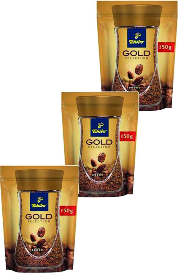 Tchibo Gold Selection 150 Gr 3'lü - Image 1