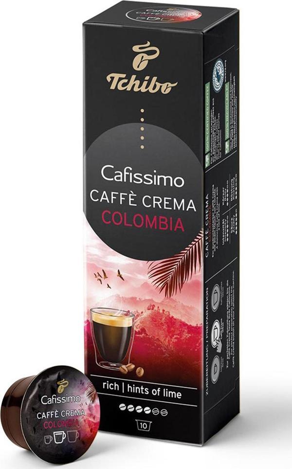 Tchibo Cafissimo Caffè Crema Colombia 10 Adet Kapsül Kahve - Image 1
