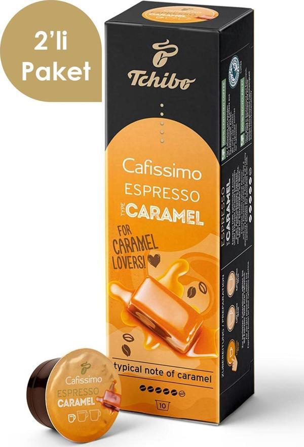 Tchibo Cafissimo Espresso Caramel 2x10 Adet Kapsül Kahve - Image 1